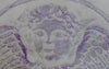 6)  Purple Gravestone Rubbing Wax
