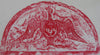 7)  Red Gravestone Rubbing Wax